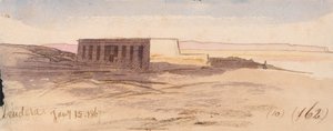 Dendera 162 by Edward Lear